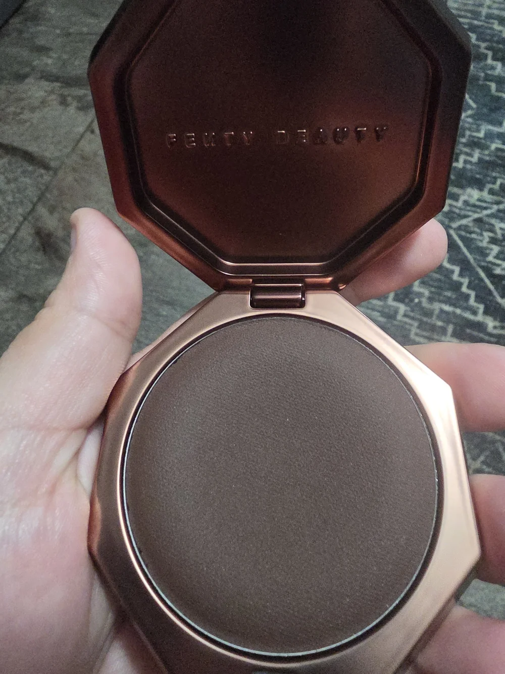 Fenty Beauty Sun Stalk'r Soufflé Pressed Mousse Cream Bronzer - Black